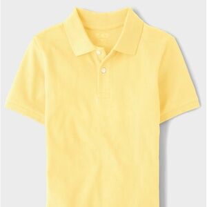 The Children’s Place | Kids Uniform Soft Pique Polo - New Yellow Small